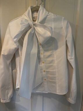 Billy Reid Women's white blouse size 6